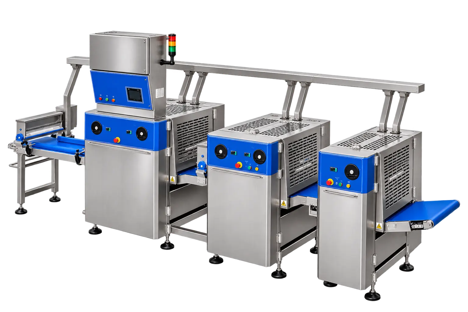 Automated Bread Line Machine Angle