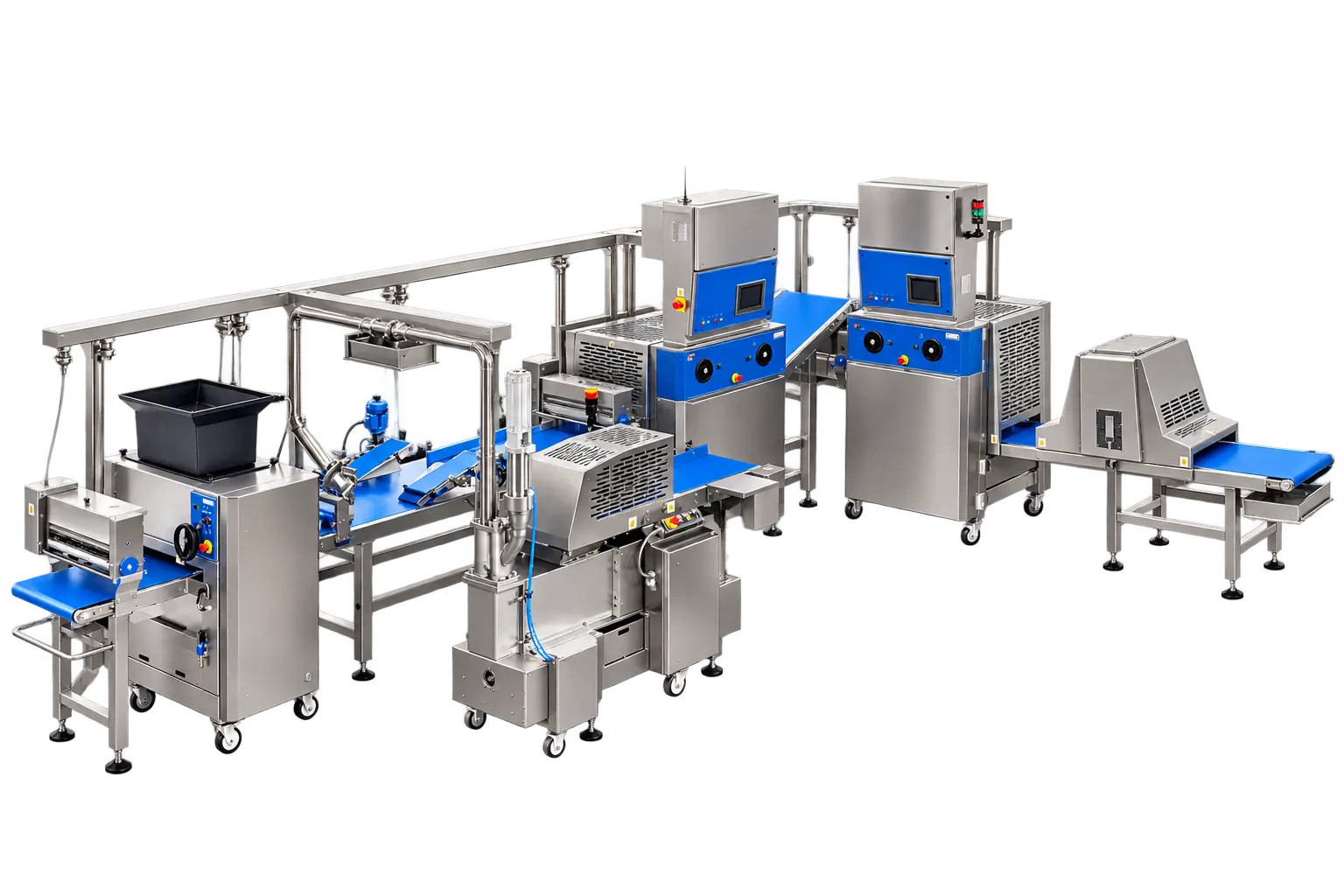 Automated Bread Line Machine Front