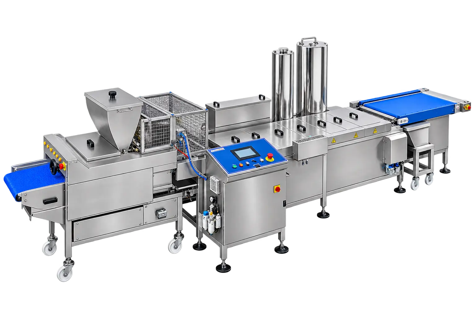 Automated Bread Line Machine Front