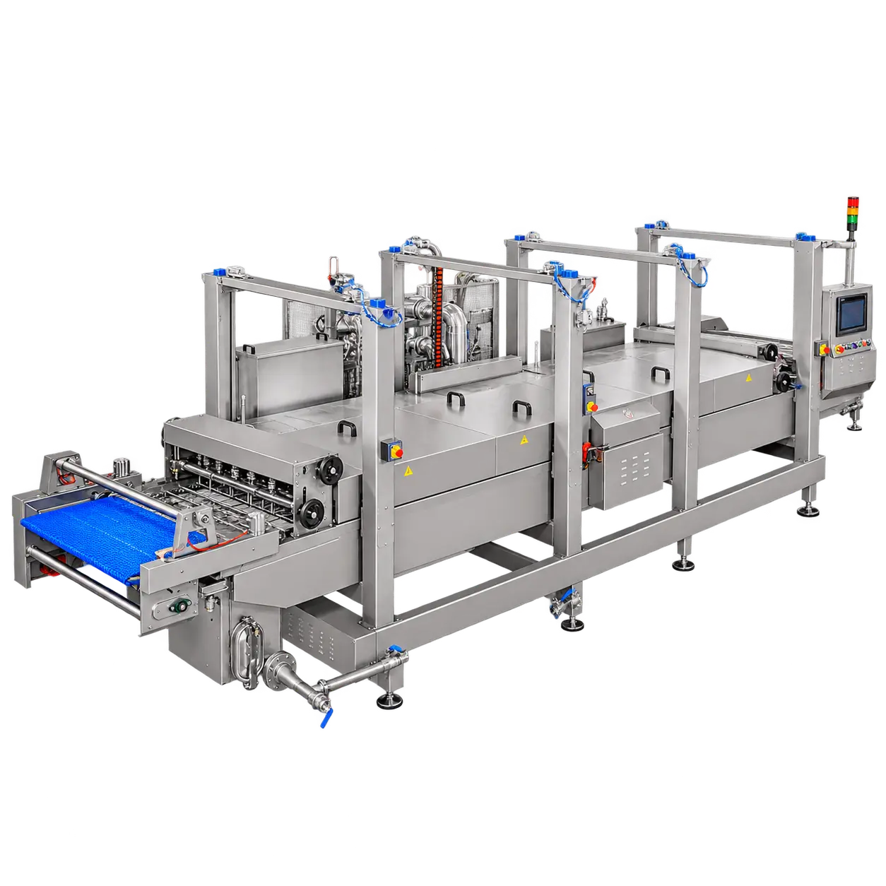 Automated Bread Line Machine Angle