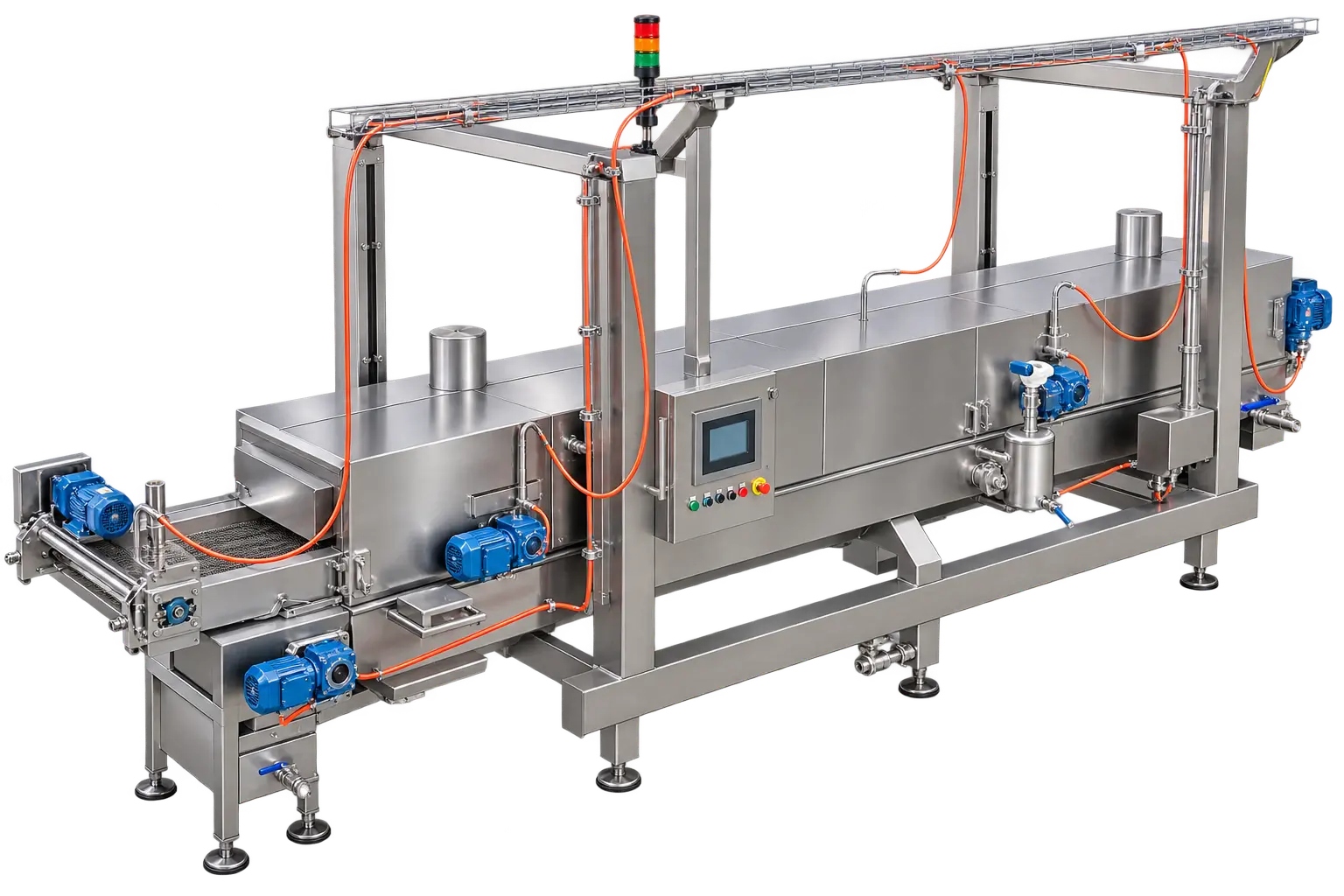 Automated Bread Line Machine Side