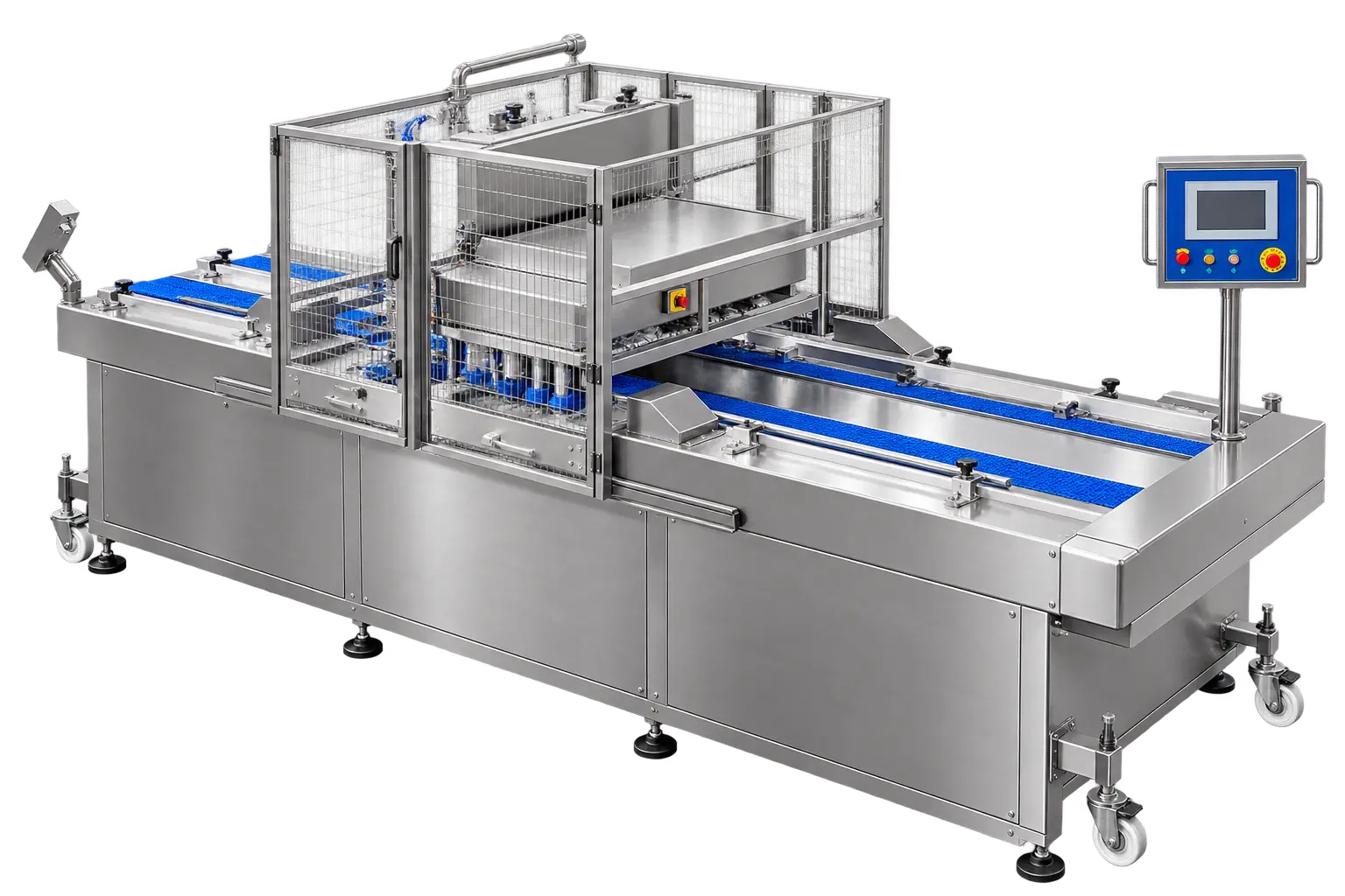 Automated Bread Line Machine Side