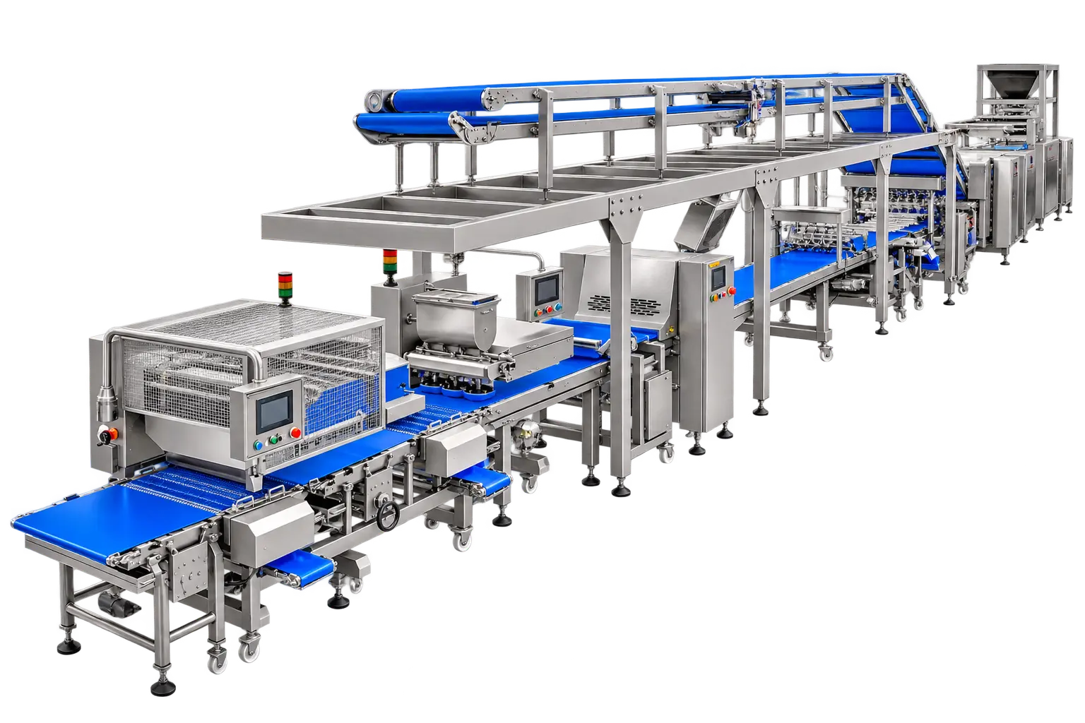 Automated Bread Line Machine Front